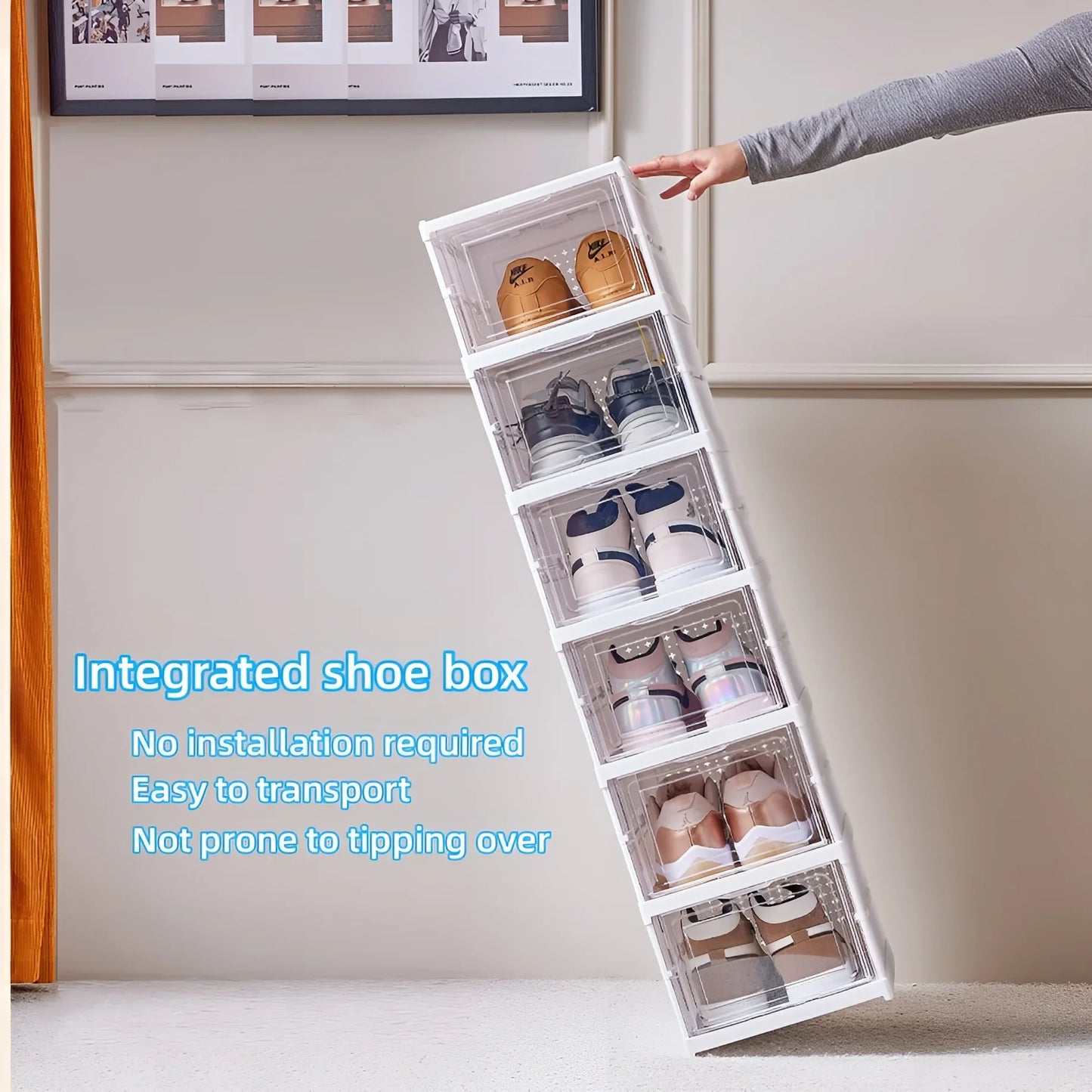 ClearView™ Premium 6-Layer Shoe Organizer™