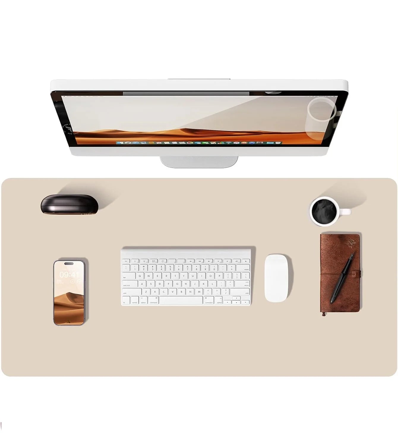 Elegant Leather Desk Mat™