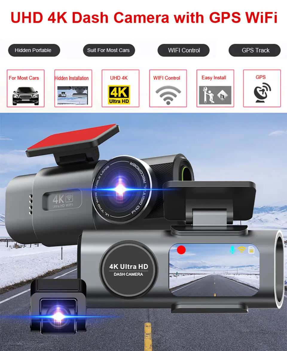**SmartDrive 4K Vision Dash Cam™**