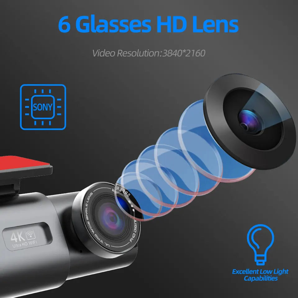 **SmartDrive 4K Vision Dash Cam™**