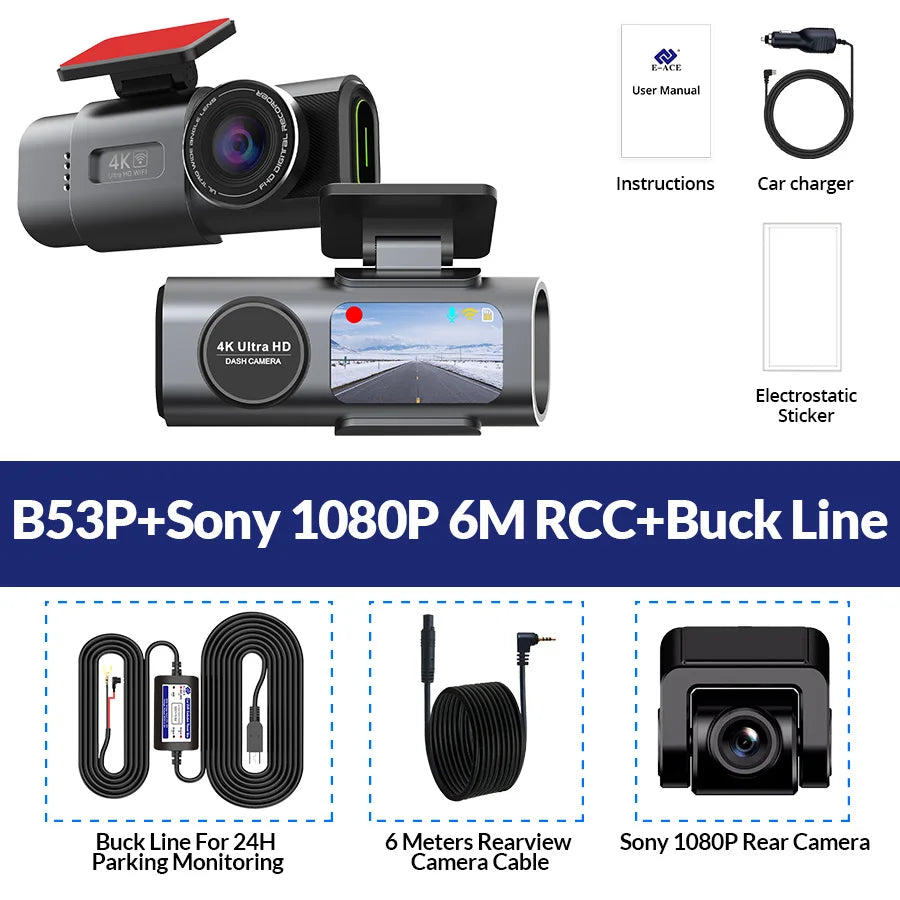 **SmartDrive 4K Vision Dash Cam™**