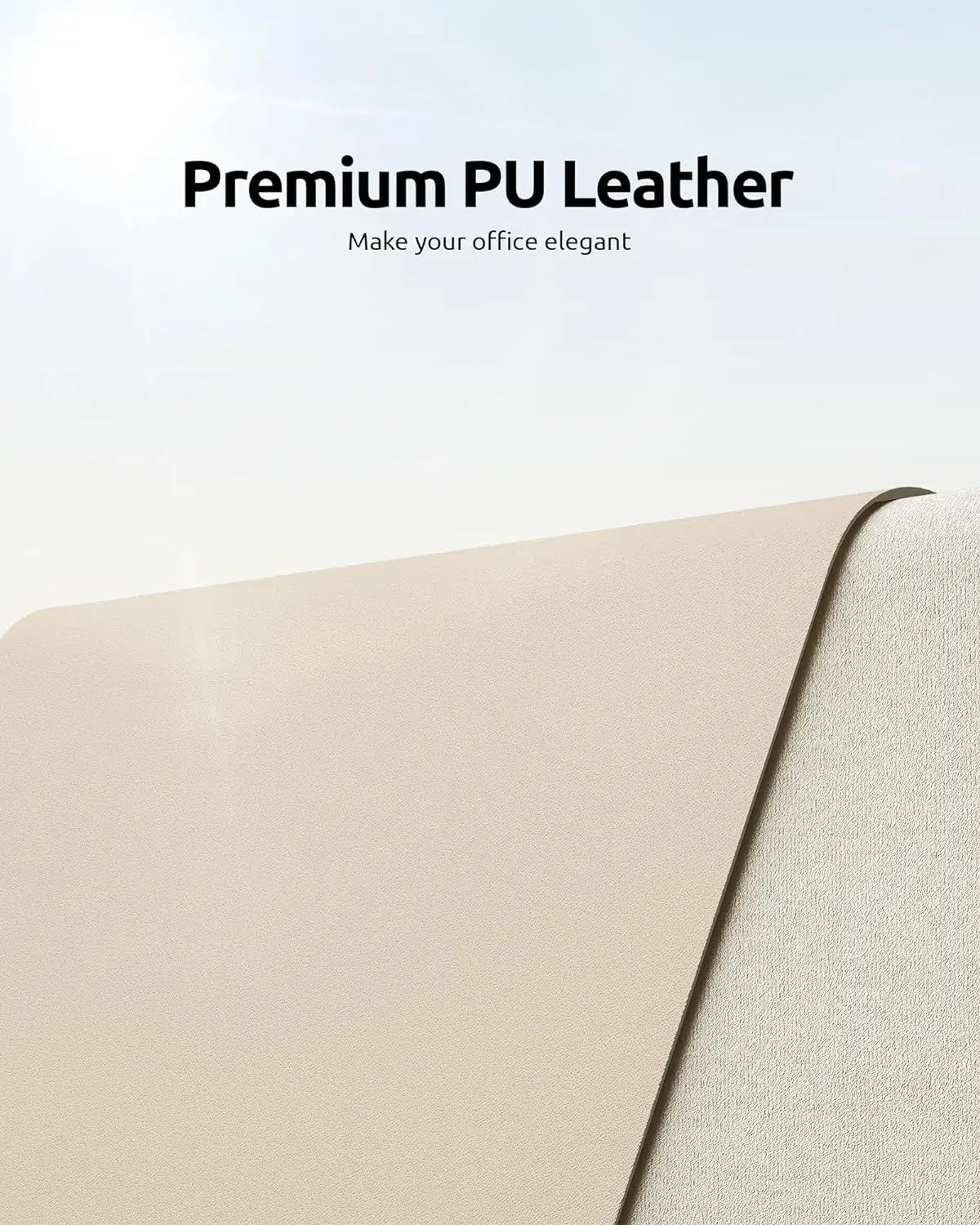 Elegant Leather Desk Mat™