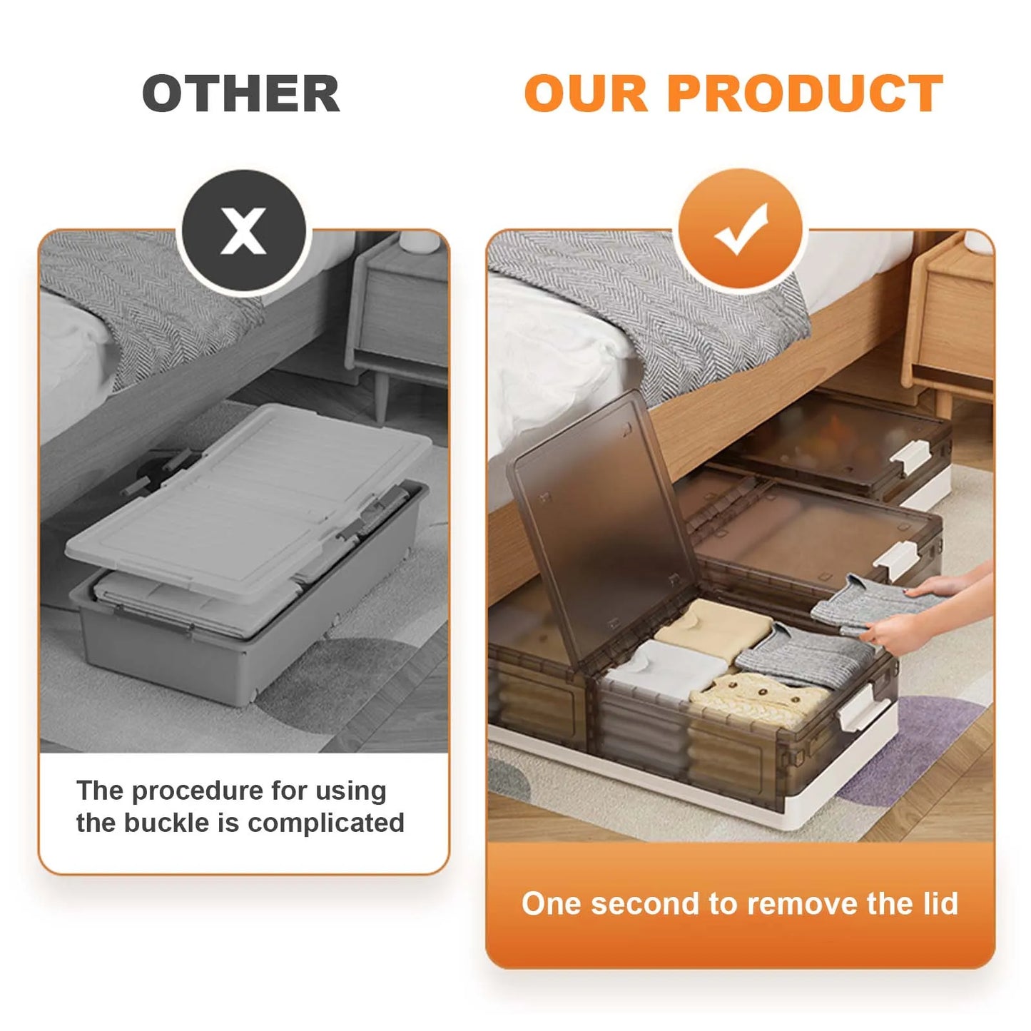 Ultimate Under-Bed Storage System™