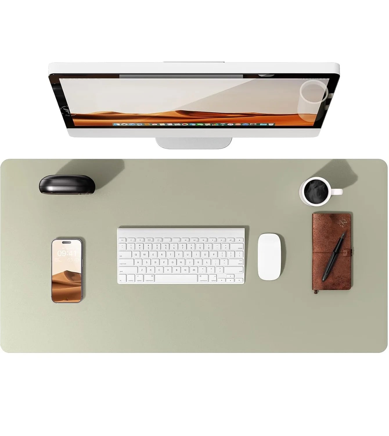 Elegant Leather Desk Mat™