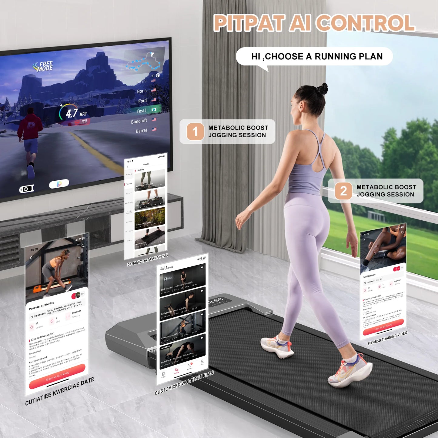 ActiveLife Mini Treadmill™