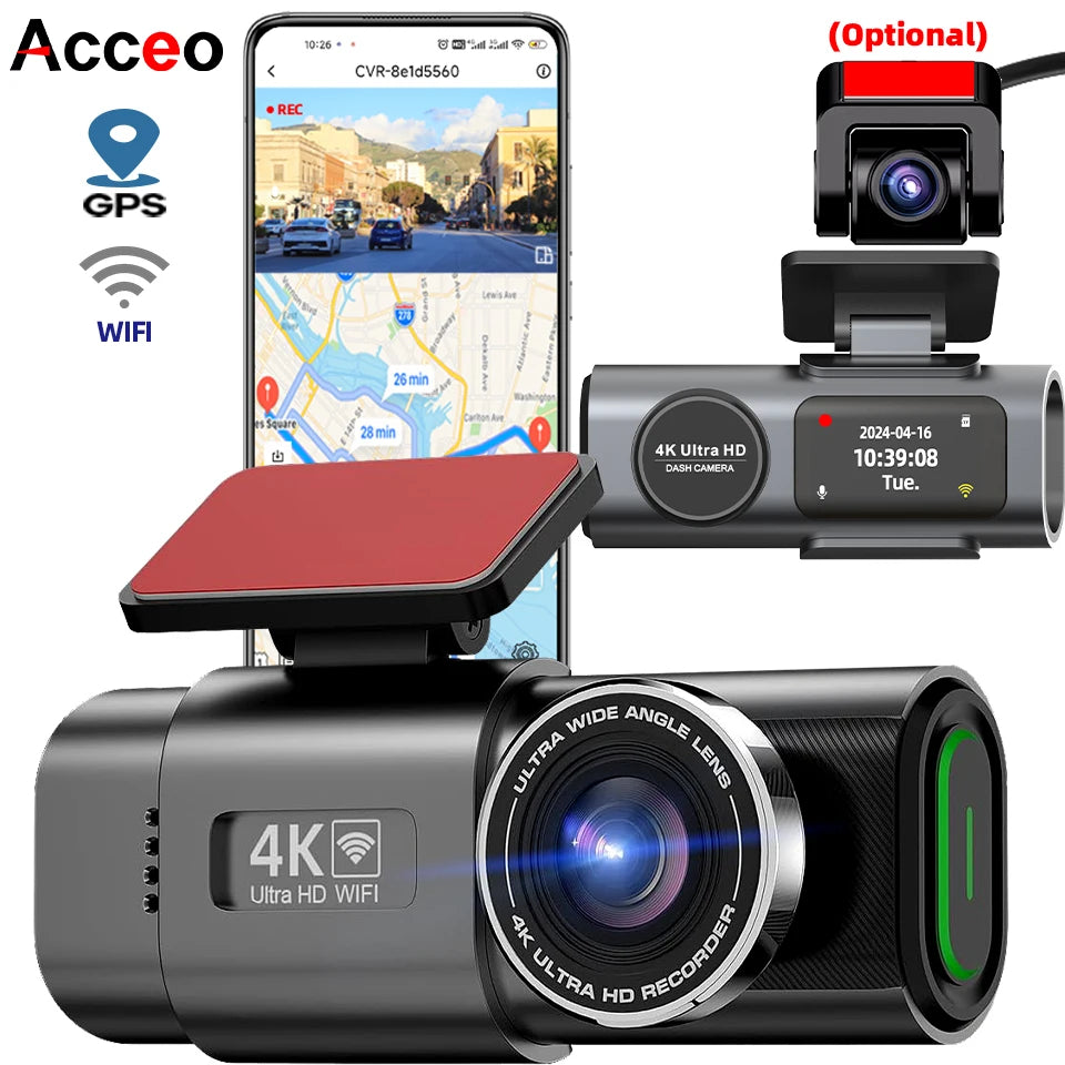 **SmartDrive 4K Vision Dash Cam™**