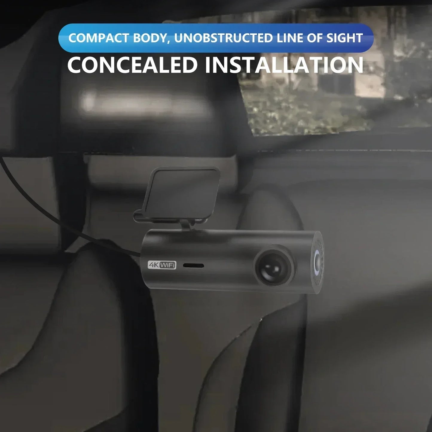 Smart Dash Cam with Wi-Fi Control