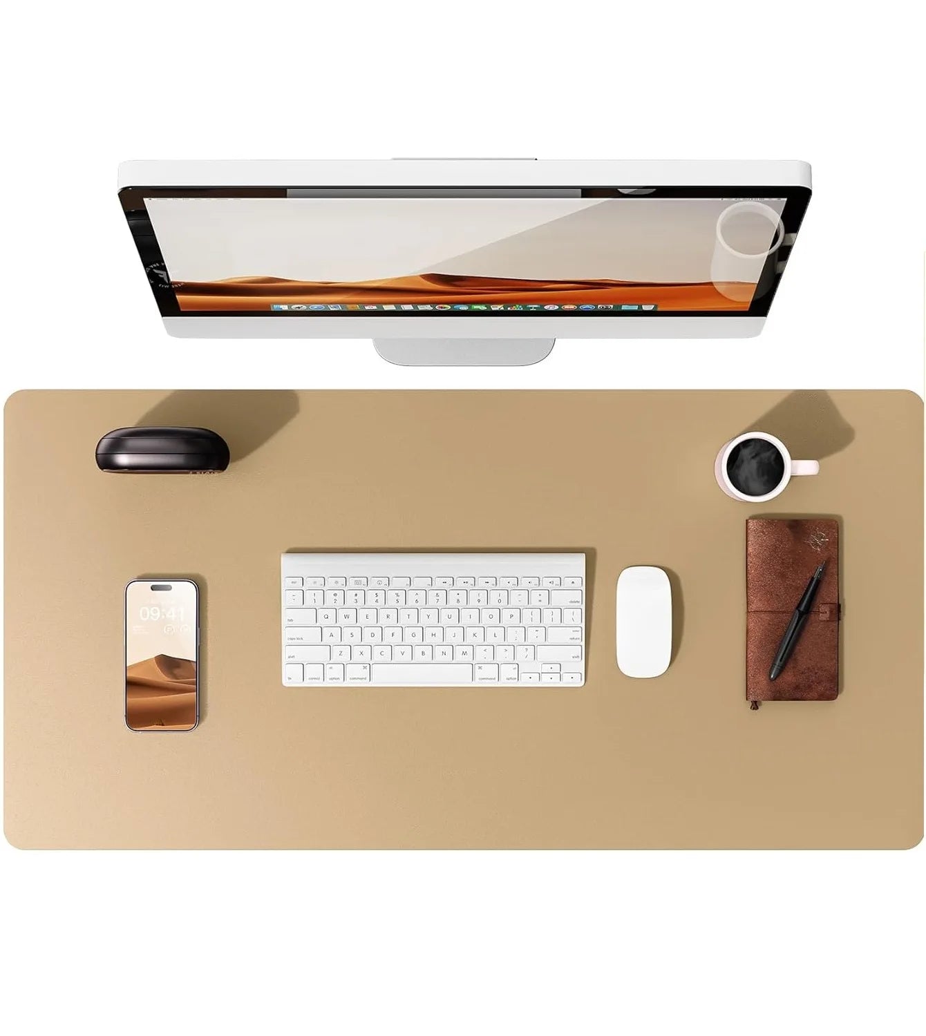 Elegant Leather Desk Mat™