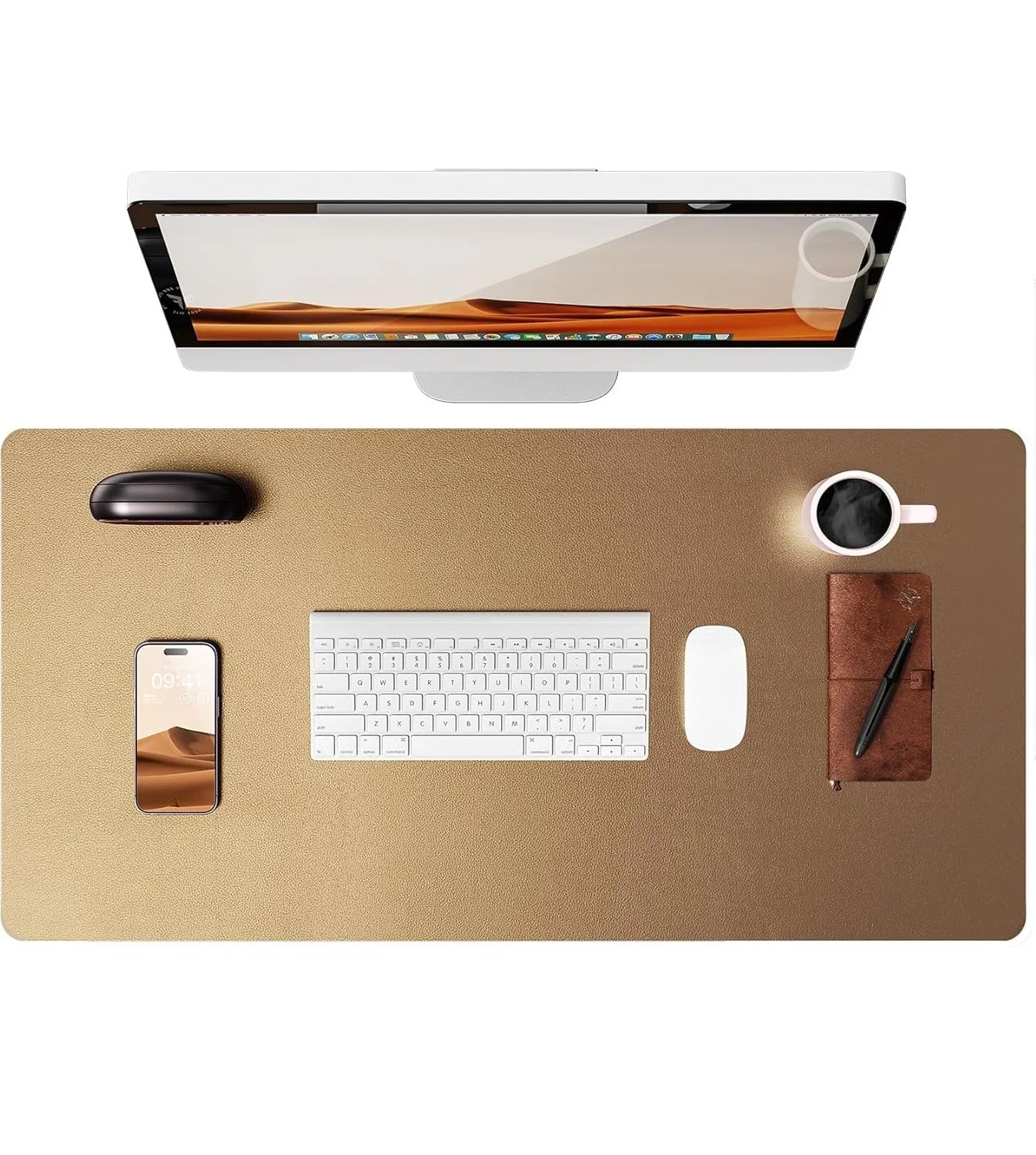 Elegant Leather Desk Mat™