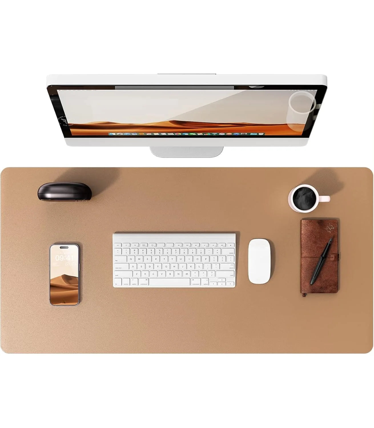 Elegant Leather Desk Mat™