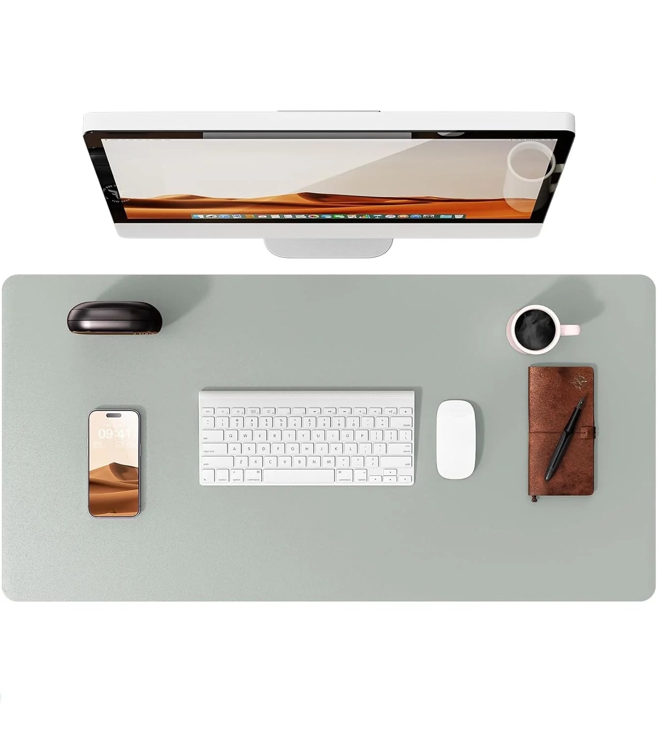 Elegant Leather Desk Mat™