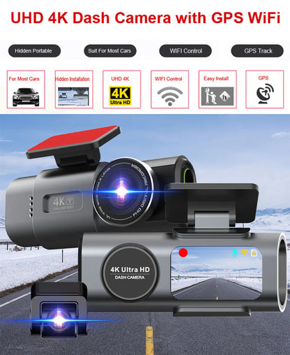 **SmartDrive 4K Vision Dash Cam™**