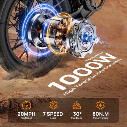 Adventure E-Bike for Effortless ExplorationTM