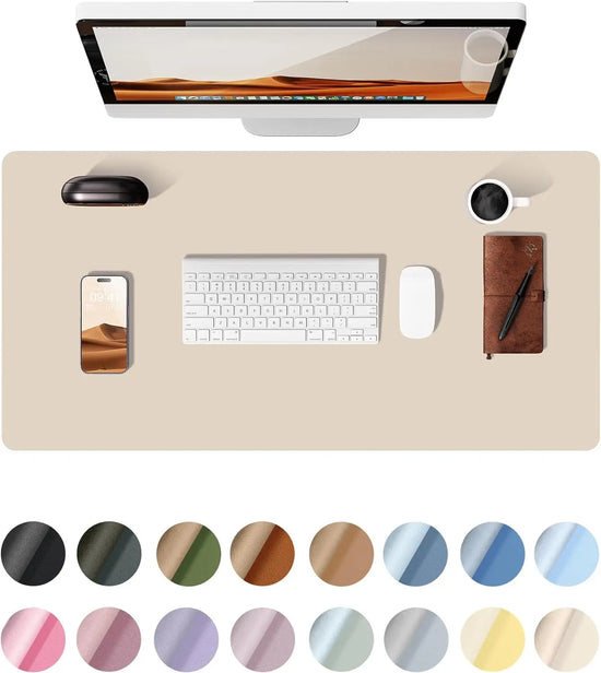 Elegant Leather Desk Mat™