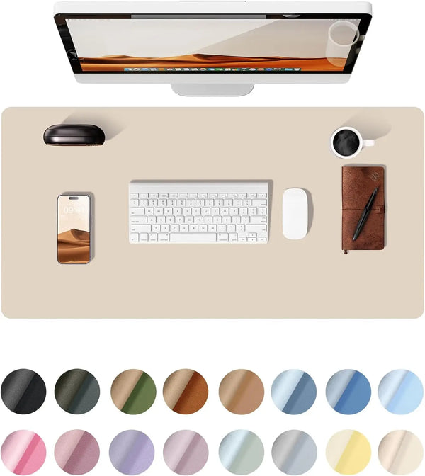 Elegant Leather Desk Mat™