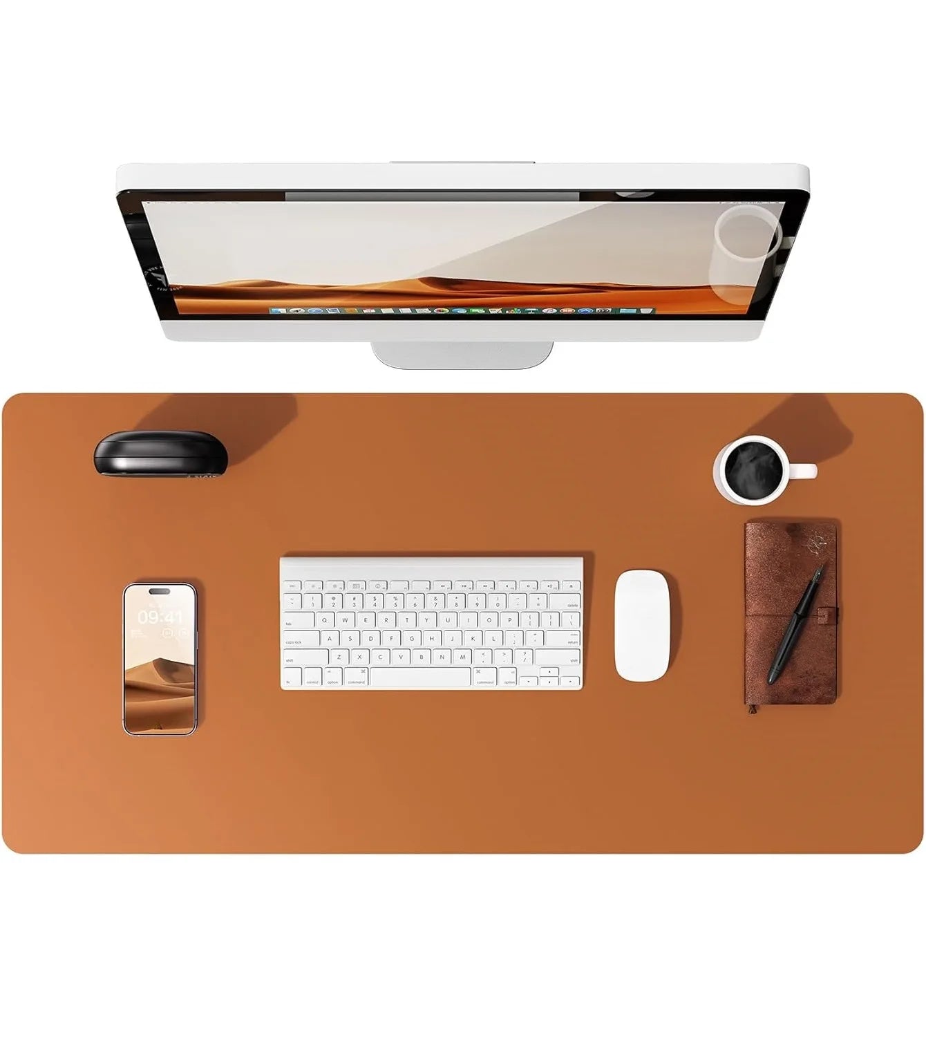 Elegant Leather Desk Mat™