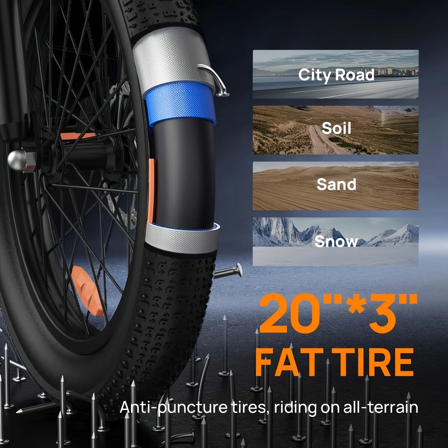 Adventure E-Bike for Effortless ExplorationTM