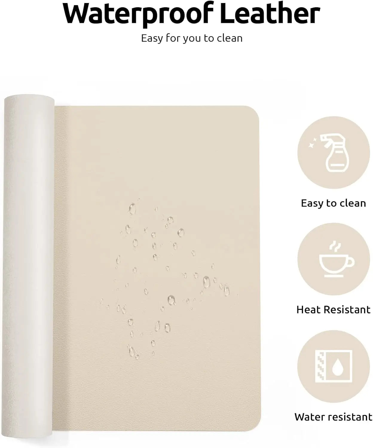 Elegant Leather Desk Mat™