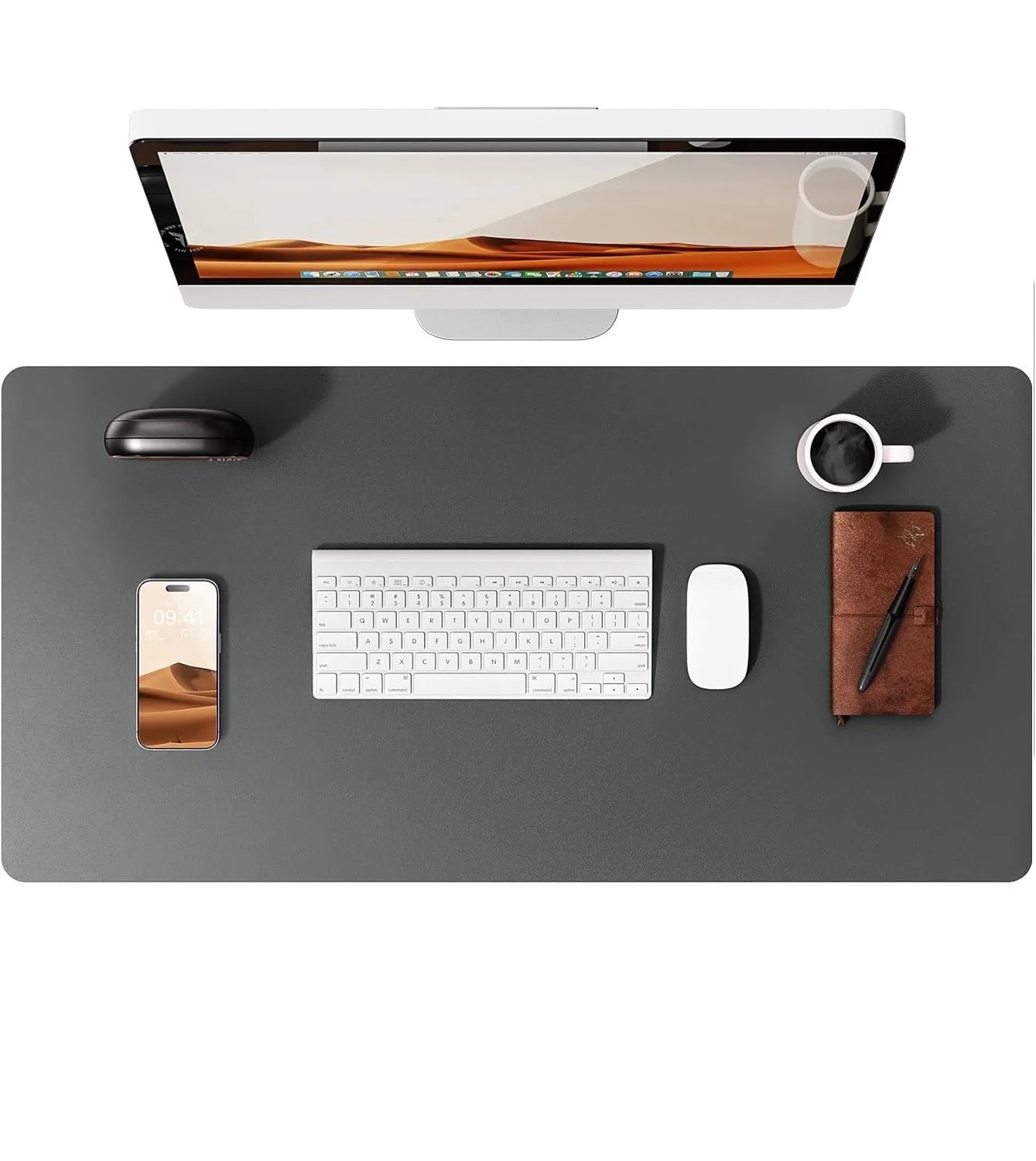 Elegant Leather Desk Mat™