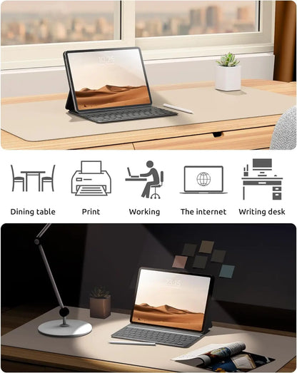 Elegant Leather Desk Mat™
