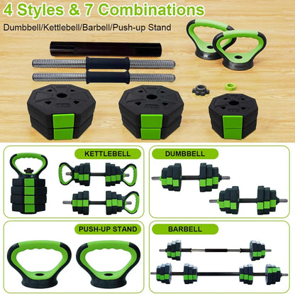 Premium Adjustable 4-in-1 Weight Set™